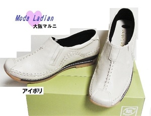 《新品》〇【Moda Ladian】軽量スリポンタイプ★2403/アイボリ/23.5㎝★