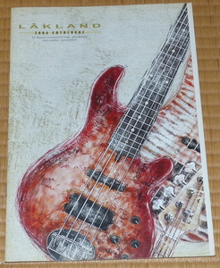 2004 LAKLAND Bass Guitar Catalog ☆ レイクランド ベース ギター カタログ