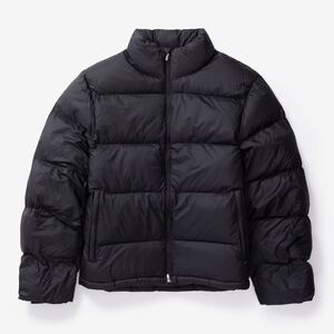 正規 NIKE ナイキ MMW Packable Puffer Jacket パッカブル パファー ジャケット ALYX アリクス ダウン ブラック 黒 ロゴ 新品 DR5358-010