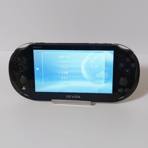 1円〜 動作品 SONY ソニー PSVITA Playstation Vita プレイステーションヴィータ PCH-2000 ブラック