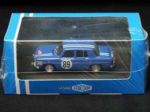 未開封　1/43 Atlas La Saga Gordini Renault 8 Gordini 1969 Monte Carlo Rally　ルノー８ゴルディー二　モンテカルロラリー