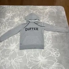 DUFFER フード付きプルオーバー グレー