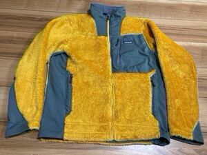  patagonia パタゴニア　p6 Ｒ３フリースジャケット ２０１０年製　ＡＴＦ　テキーラゴールド　レアカラー　Ｍサイズ　美品