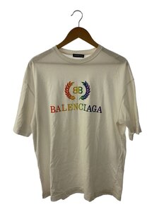 BALENCIAGA◆Tシャツ/XS/コットン/WHT/2019 01333