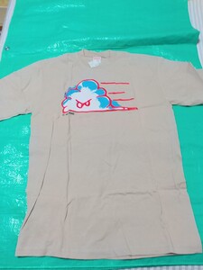 レア わりと初期 Supreme Mr.Cloudy Tee L Tan シュプリーム Tシャツ