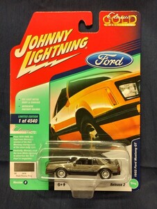 ジョニーライトニング 1/64 82年型 フォード マスタング グランド ツーリング フォックスボディ JOHNNYLIGHTNING Ford Mustang GT FOX-body