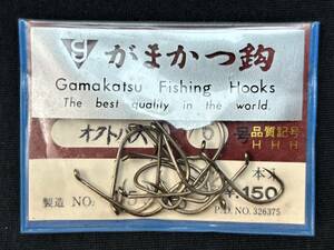 ◆◇　【送料63円 】 がまかつ釣針 6号 オクトパス 1枚　③　（0127）　◇◆