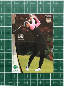 ★EPOCH 2022 JLPGA 女子ゴルフ ROOKIES & WINNERS #50 尾関彩美悠 レギュラーカード ルーキー「RC」★