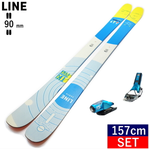 LINE TOM WALLISCH PRO+PIVOT 2.0 15[157cm/センター幅90mm幅]型落ちスキー板 ツインチップ フリースキー フリースタイルスキー