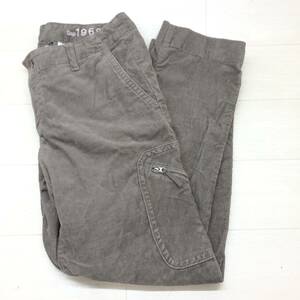 △GAP ギャップ コーデュロイ ブラウン こげ茶系 サイズ2 1969 パンツ ボトムス ファション USED品△G74007