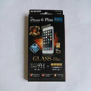 ◇ELECOM iPhone 6 Plus用 液晶保護フィルム/ガラスライク