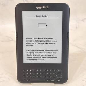 B下①】 6インチ Amazon D00901 電子辞書リーダー Kindle 3rd アマゾン キンドル 電子ブックリーダー 未チェック 現状