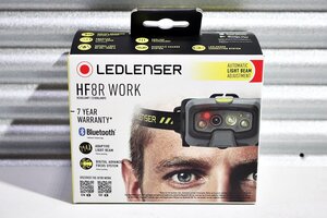 【未使用】LEDLENSER レッドレンザー 充電式LEDヘッドライト HF8R WORK 1600ルーメン