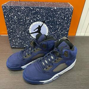 未使用 NIKE AIR JORDAN 5 RETRO SE MIDNIGHT NAVY 27.0cm エアージョーダン5 レトロ FD6812 400 スニーカー 靴 /1051