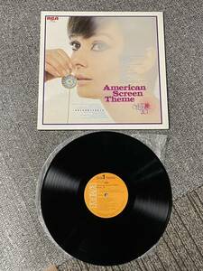 １９　レコード　ＬＰ　「アメリカ映画音楽 シルバー20」モーリス・エンジェル・オーケストラ 他