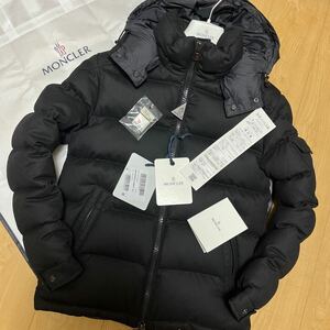 【今期定価380,600円】極美品 付属品・レシート完備MONCLER モンジュネーブル ダウンジャケット 黒 ブラック サイズ 1 M 【2019-2020AW】