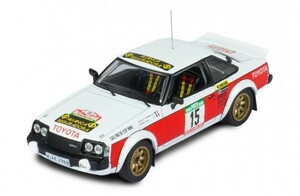 ■イクソ 1/43 1980 トヨタセリカ 2000GT #15 J-L.テリエ ラリーポルトガル