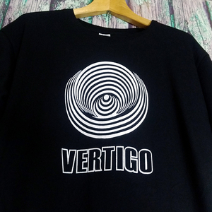  送込【VERTIGO】ヴァーティゴ・レーベル★英国ロック★ブラック★S~XLサイズ