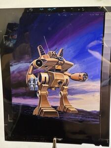  【希少】1/48 ツクダ 戦闘メカザブングル ウォーカーマシン ダッカー メタルコレクションパッケージ使用ネガ　カット指示付き