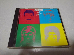 ●　QUEEN　クイーン　CD♪盤面美品　【　HOT SPACE　ホット スペース　CP32-5382　】　国内盤