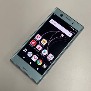 docomo ソニー・エリクソン Xperia XZ1 Compact SO-02K Horizon Blue SIMロック解除済