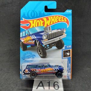 A16 1円～ 激レア 格安【スーパートレジャーハント】ホットウィール STH treasure リアルライダー nova wagon gasser ノヴァ ギャッサー