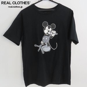 ☆NUMBER(N)INE×Disney/ナンバーナイン×ディズニー KOOKS ミッキー ボーカル プリント Tシャツ /3 /UPK