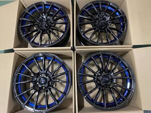 新品 WEDS ウェッズスポーツ SA35R 17x7.5+45 5/114.3 BLC2 CHRスカイライン アコード レヴォーグ スイフトスポーツ ZC33S 4本セット在庫有