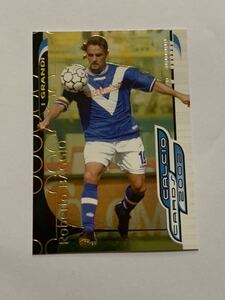 Roberto Baggio ロベルト・バッジョ I GRANDI CALCIO CARDS 2002 PANINI；BRESCIA C.