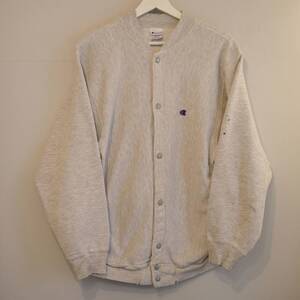 Champion snap Reverse Weave MADE IN USA Large チャンピオン リバースウィーブ スナップボタン スウェット カーディガン