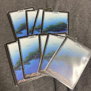 MTG ■フルアート■《島/Island》[UNH] 土地