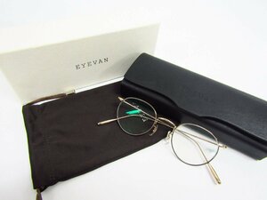 EYEVAN アイバン 度あり メガネ ケース付き★AC25347