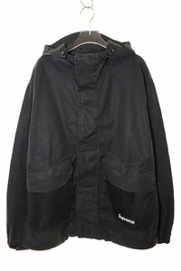 シュプリーム SUPREME 21SS MESH POCKET CARGO JACKET BLACK L メッシュ ポケット カーゴ ジャケット ブラック 【ブランド古着ベクトル】☆