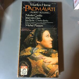 ルーセル Padmavati プラッソン トゥールーズ管 米EMI 2本組 USA盤カセットテープ【未開封 新品】▲ EXPANDED DYNAMIC RANGE 高音質