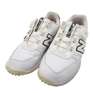 NEW BALANCE GOLF ニューバランスゴルフ WGBS996X スパイクレスゴルフシューズ ホワイト系 22.5cm [240101006073] ゴルフウェア