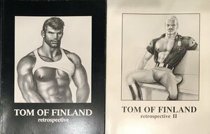 2冊セット『TOM OF FINLAND retrospective I・Ⅱ トム オブ フィンランド画集』1991年