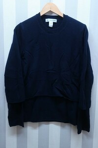 at1940/コムデギャルソンシャツ W27506 フェイクレイヤードウールニットCOMME des GARCONS SHIRT セーター