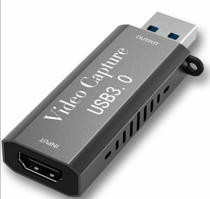 HDMI キャプチャーボード ゲーム 1080P60Hz 小型軽量USB3.0