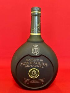 未開栓 ★☆ MARQUIS DE MONTESQUIOU マルキ・ド・モンテスキュー ナポレオン アルマニャック ブランデー 1000ml 40％ 古酒