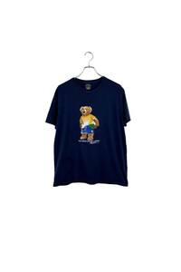 POLO RALPH LAUREN polo bear navy T-shirt ポロラルフローレン 半袖Tシャツ ポロベア ネイビー サイズL ヴィンテージ ネ