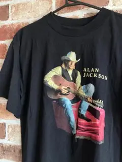 【USA製】90s ALAN JACKSON ヴィンテージ プリントTシャツ