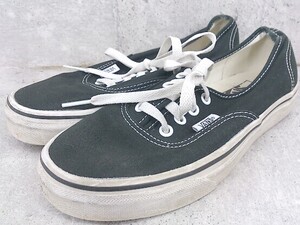 ◇ VANS バンズ オーセンティック authentic スニーカー シューズ 23cm ブラック *