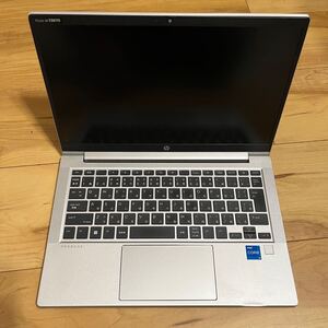 ジャンク HP probook 430 G8 第11世代 i5-1135G7 8GBメモリ 13インチ 指紋 カメラ type-c　