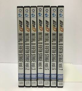 頭文字D イニシャルD Fifth Stage 5th 全7巻 DVD / 5ステージ 全巻セット