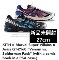 KITH × Marvel × Asics Venom Spiderman