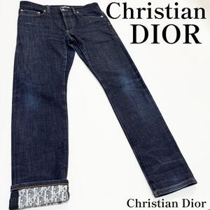 【美品】クリスチャンディオール オブリーク デニムパンツ ディオール DIOR