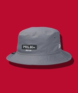 「MILKFED.」 ハット「NEW ERAコラボ」 ONE SIZE グレー レディース