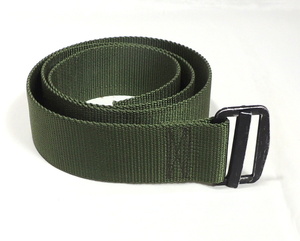 米軍放出品 BDU BELT ベルト グリーン 106cm ミリタリー アウトドア