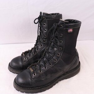 ダナー ウィメンズ US 8 1/2 / 25.0cm 位 アケーディア ゴアテックス DANNER ACADIA 21210 黒 ブラック ブーツ トレッキング 中古 eb1176