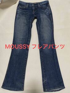 ＭＯＵＳＳＹ マウジー ストレッチスキニーデニムサイズ23 フレアパンツ　 ジーンズ デニム